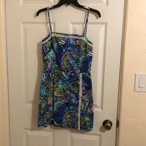 Lilly Pulitzer spaghetti strap romper